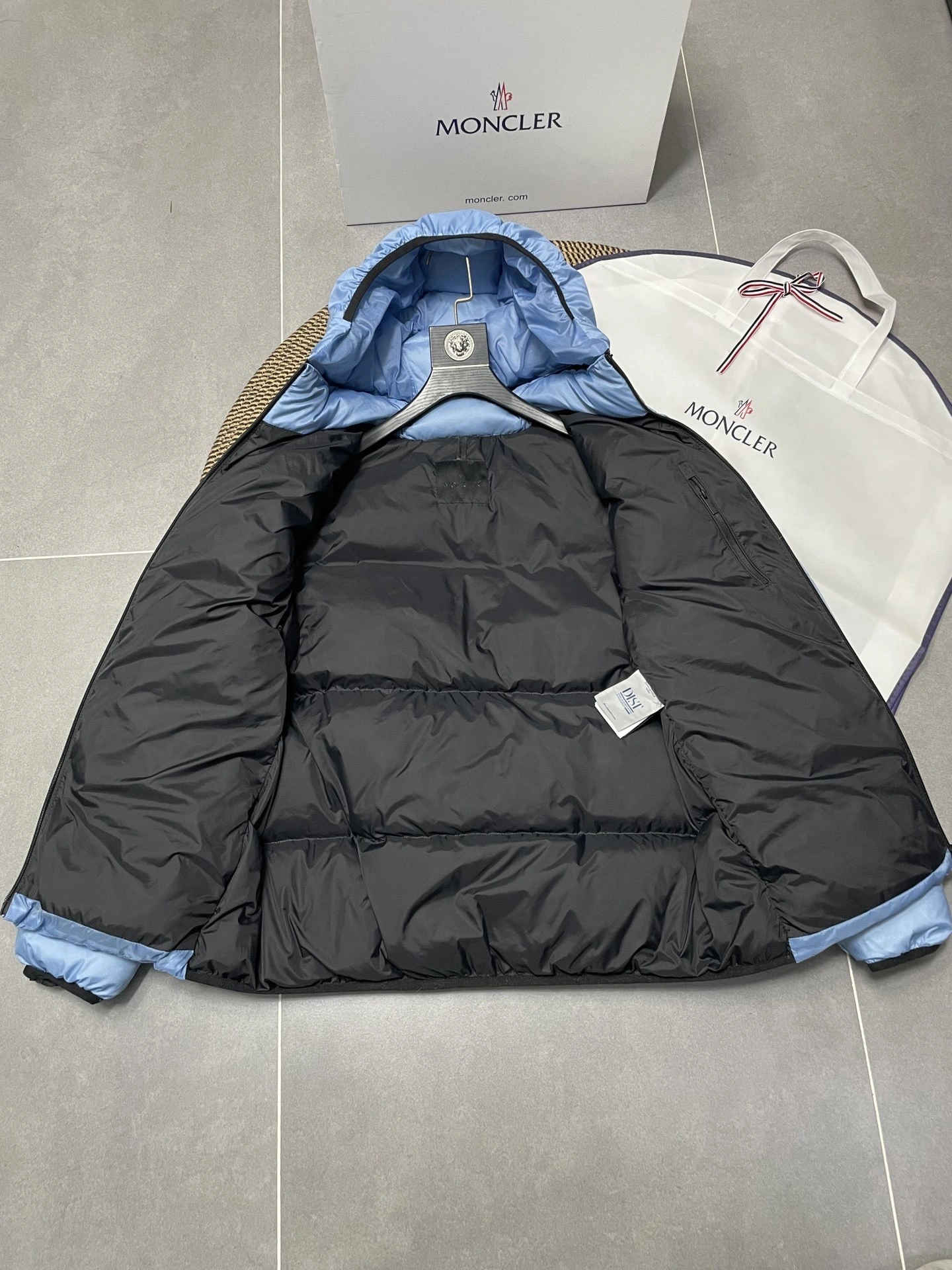 wg.luxury- 7o9385r Down jacket white goose down 2colour item:E-F443J0729-2H